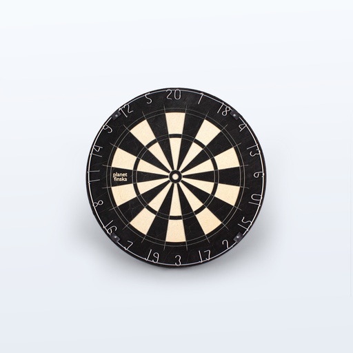 [PF050] Dartboard with Black Brass Darts