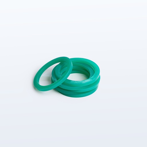 [PFS070-JAD] Set of 6 Hookey Rings (Jade)